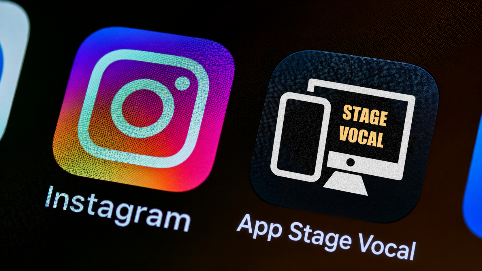App Stage Vocal no Instagram